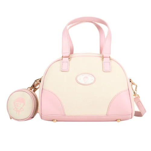 Túi Xách Tay Nữ TTWN BEAR TN3787-18890 Màu Be Hồng Size M