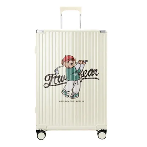 Vali TTWN BEAR Golfer Around The World TN7043-20020 Màu Trắng Size 20inch