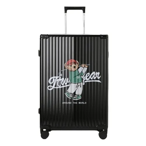 Túi xách - Vali TTWN BEAR Golfer Around The World TN7044-10010 Màu Đen Size 24inch - Vua Hàng Hiệu