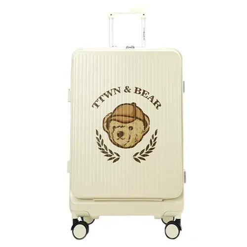 Vali TTWN BEAR TN7042 TN7042-10020 Màu Trắng Sữa Size 24inch - Túi xách - Vua Hàng Hiệu