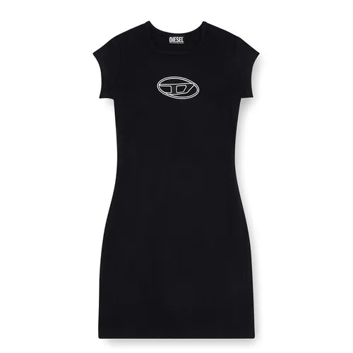 Váy Nữ Diesel D-Angiel Short Dress A062700AFAA9XXA Màu Đen Trắng Size XS - Thời trang - Vua Hàng Hiệu