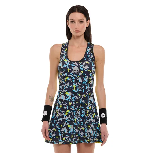 Pickleball Hydrogen - Váy Thể Thao Hydrogen Camo Pixel Tech Dress Pickleball TD1005-L78 Màu Xanh Vàng Size XS - Vua Hàng Hiệu