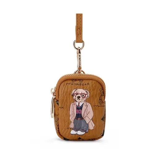 Ví Đựng Tai Nghe Nữ TTWN BEAR TT2531 Gấu Màu Nâu