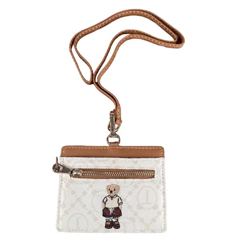 Ví Đựng Thẻ Nữ TTWN BEAR TT2524 2527 Màu Trắng Nâu