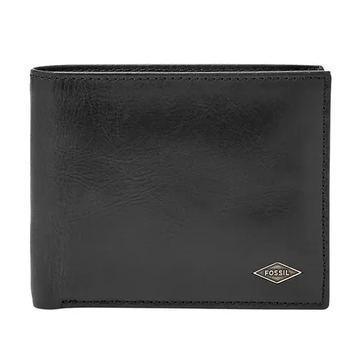 Túi xách - Ví Nam Fossil Ryan Rfid Passcase ML3829001 Màu Đen - Vua Hàng Hiệu