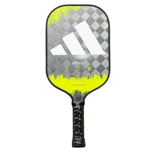 Vợt Pickleball Adidas Adipower ATTK 2 14mm Carbon Paddle Màu Xám Xanh - Pickleball - Vua Hàng Hiệu