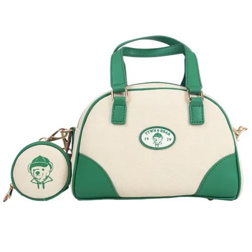 Túi Xách Tay Nữ TTWN BEAR TN3787-28900 Màu Be Xanh Size M
