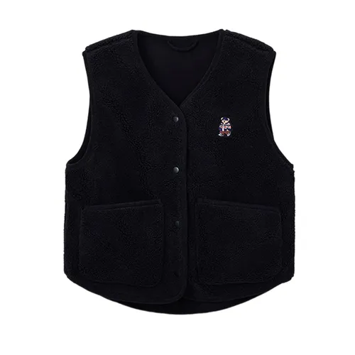 Thời trang Áo ghi lê - Áo Ghi Lê Spao Dumble Woody SPFZE4VG40-BK Màu Đen - Vua Hàng Hiệu