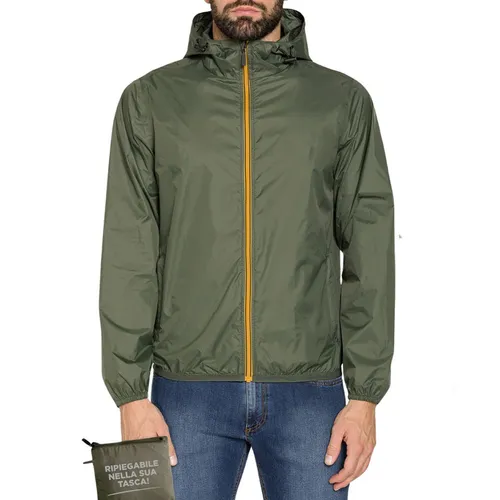 Thời trang Nam Xanh lá Áo khoác - Áo Khoác Nam Carrera Jeans 407A1418X_798 Màu Xanh Lá Size S - Vua Hàng Hiệu