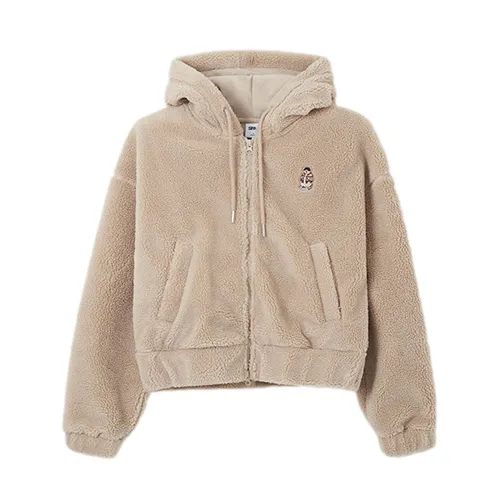 Áo Khoác Lông Spao Dumble Zip Up SPFZE4VG42-BG Màu Be - Thời trang - Vua Hàng Hiệu