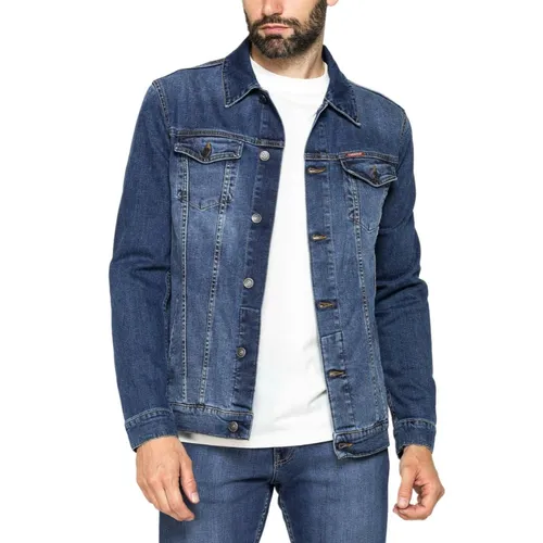 Áo Khoác Nam Carrera Jeans 4500970A_711 Màu Xanh Đậm Size M