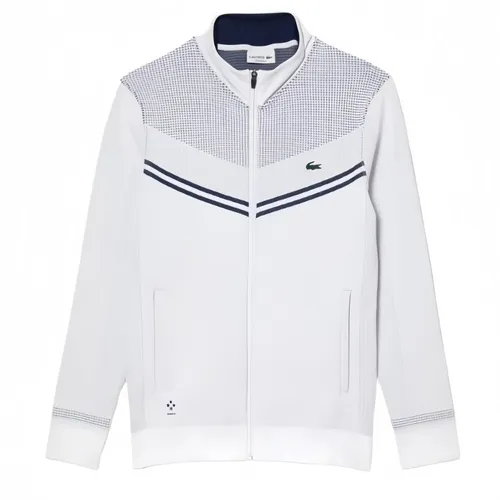 Áo Khoác Nam Lacoste Tennis Daniil Medvedev After Match Jacket SH1090 - BED Màu Trắng Size 5 - Thời trang - Vua Hàng Hiệu