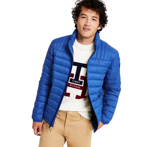 Thời trang - Áo Khoác Nam Tommy Hilfiger Jacket AN796 - NRO Màu Xanh Dương Size S - Vua Hàng Hiệu