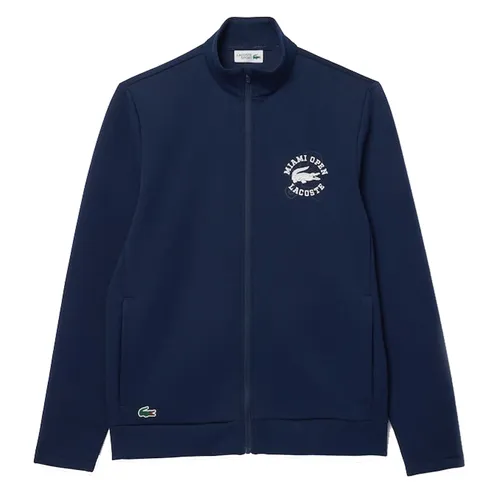 Áo Khoác Nỉ Nam Lacoste Men's Miami Open Edition Tennis Sweatshirt SH8386-166 Màu Xanh Navy Size 4