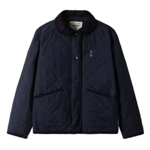 WHOAU Áo khoác - Áo Khoác Nữ WHOAU Steve Quilting Jacket WHJJE4913F Màu Xanh Navy - Vua Hàng Hiệu
