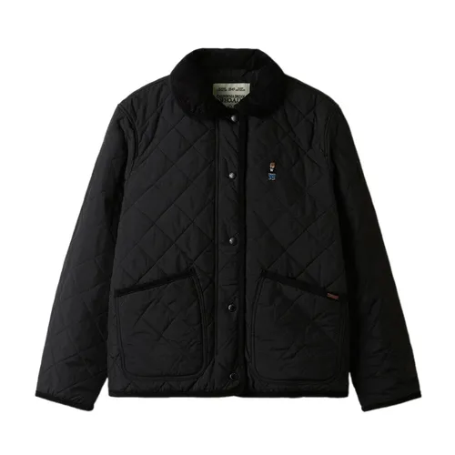 WHOAU Áo khoác - Áo Khoác Nữ WHOAU Steve Quilting Jacket WHJJE4913F Màu Đen - Vua Hàng Hiệu