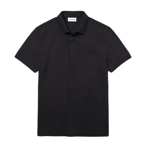 Thời trang Xám Áo Polo 100% Cotton - Áo Polo Lacoste Men's Paris Polo Regular Fit Stretch Cotton Piqué PH5522-EL6 Màu Xám Size 2 - Vua Hàng Hiệu