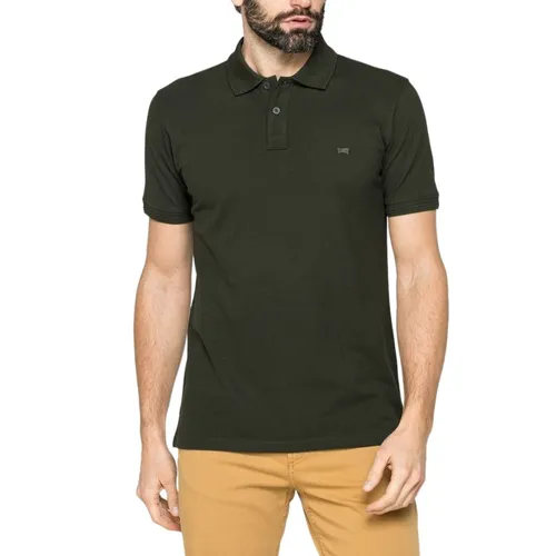 Thời trang - Áo Polo Nam Carrera Jeans Cotton Linen T819B075AL_780 Màu Xanh Rêu Size L - Vua Hàng Hiệu