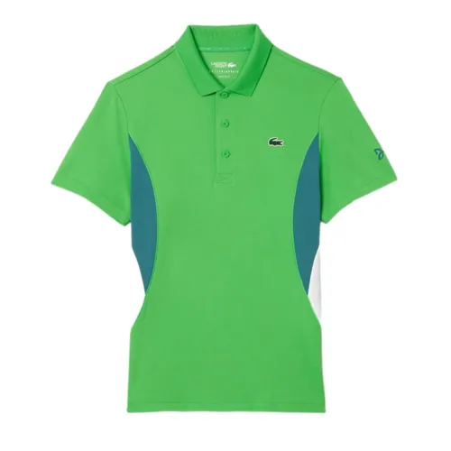 Áo Polo Nam Lacoste Men's Tennis Polo x Novak Djokovic Fan Edition Shirt DH7330 - IXU Màu Xanh Lá Size 3 - Thời trang - Vua Hàng Hiệu