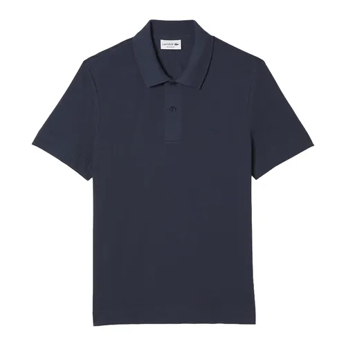 Áo Polo Nam Lacoste Regular Fit Active Movement Polo Shirt PH8361-KXE Màu Xanh Navy Size 2