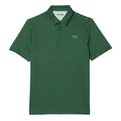 Thời trang - Áo Polo Nam Lacoste Regular Fit Golf Printed Polo Shirt DH5175-291 Màu Xanh Đậm Size 3 - Vua Hàng Hiệu