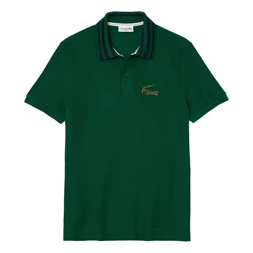 Thời trang - Áo Polo Nam Lacoste Slim PH2086 SJJF Green Màu Xanh Lá Size 2 - Vua Hàng Hiệu