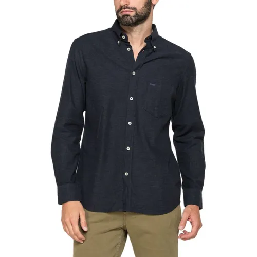 Áo Sơ Mi Nam Carrera Jeans 213B1221X_678 Màu Xanh Đen Size M