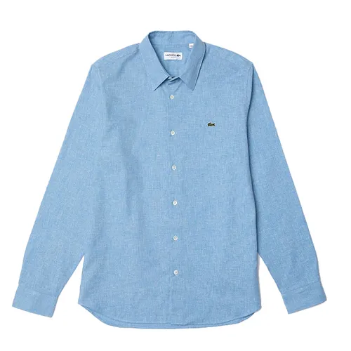 Áo Sơ Mi Nam Lacoste Men's Slim Fit Blue Shirt CH2573-FV2 Màu Xanh Dương Size 39 - Thời trang - Vua Hàng Hiệu