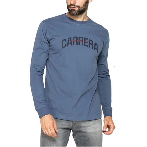 Carrera Jeans - Áo Thun Dài Tay Nam Carrera Jeans 815B0052X_G019 Màu Xanh Dương Size L - Vua Hàng Hiệu