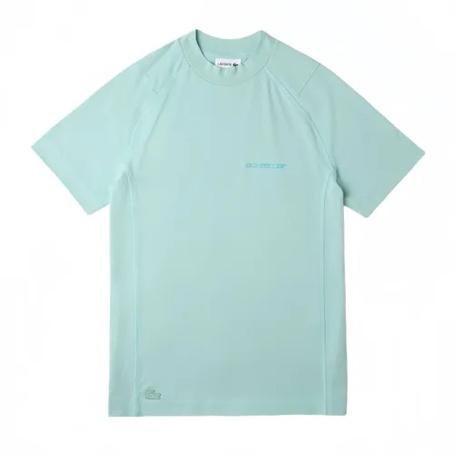 Thời trang Lacoste Xanh Pastel - Áo Thun Nam Lacoste Slim Fit Organic Cotton Pique T-Shirt TH6702-LGF Màu Xanh Pastel Size 3 - Vua Hàng Hiệu