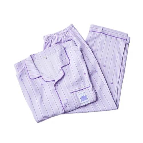 Spao Nữ - Bộ Ngủ Pyjama Dài Tay Nữ Spao Pokemon Master SPPPE49U06-PP Màu Tím Size S - Vua Hàng Hiệu