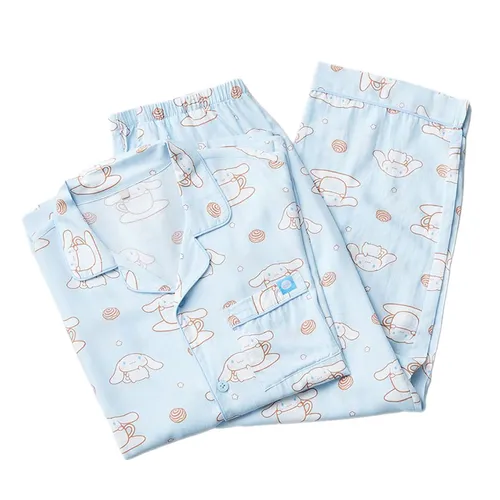 Spao - Bộ Ngủ Pyjama Dài Tay Spao SPPPE49U02-BL Màu Xanh Blue - Vua Hàng Hiệu