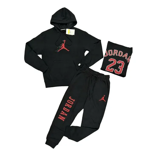 Nike - Bộ Quần Áo Nỉ Nam Nike Essential Fleece Pant / Hoodie Màu Đen Size M - Vua Hàng Hiệu