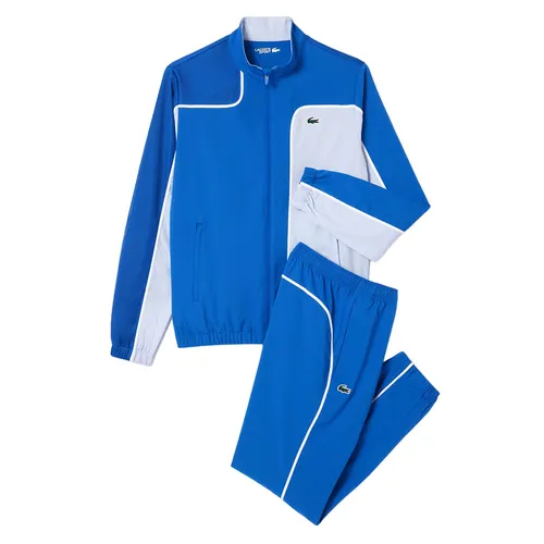 Bộ Thể Thao Nam Lacoste Colorblock Tennis Sweatsuit WH7573 ISY Màu Xanh Blue - Thời trang - Vua Hàng Hiệu