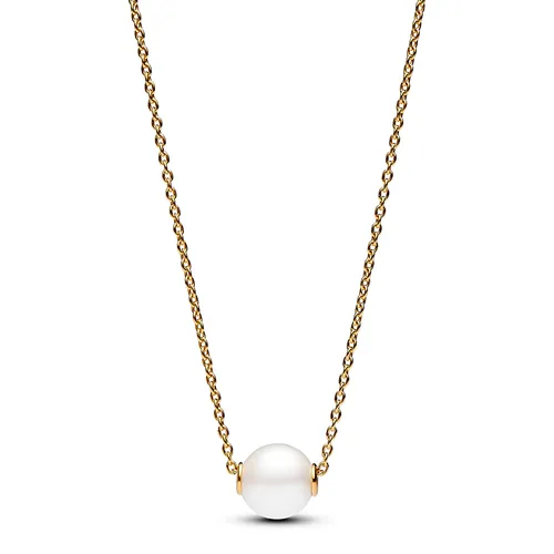 Dây Chuyền Nữ Pandora Treated Freshwater Cultured Pearl Collier Necklace 363167C01-45 Màu Vàng Gold - Trang sức - Vua Hàng Hiệu