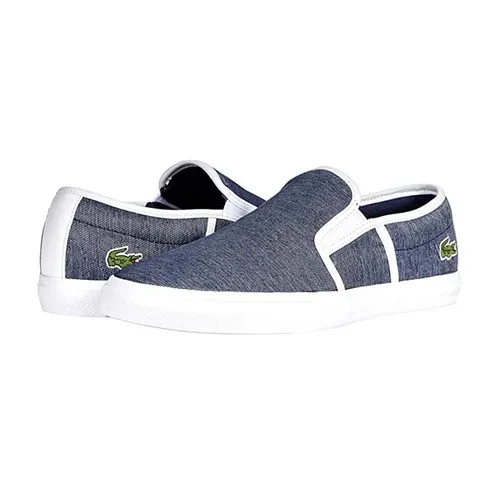 Giày Lacoste Giày Slip On - Giày Slip On Nam Lacoste Tatalya 0721 Màu Xanh Jean Size 7 - Vua Hàng Hiệu