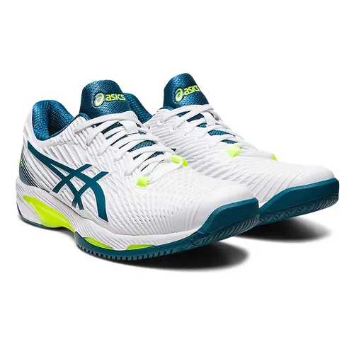 Pickleball Asics - Giày Tennis/Pickleball Nam Asics Solution Speed FF2 1041A182-102 Màu Trắng Phối Xanh Size 40 - Vua Hàng Hiệu