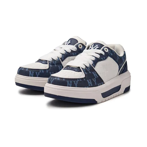 Giày Thể Thao MLB Chunky Liner Classic Monogram New York Yankees 3ASXCMN4N-50NYS Màu Xanh Trắng
