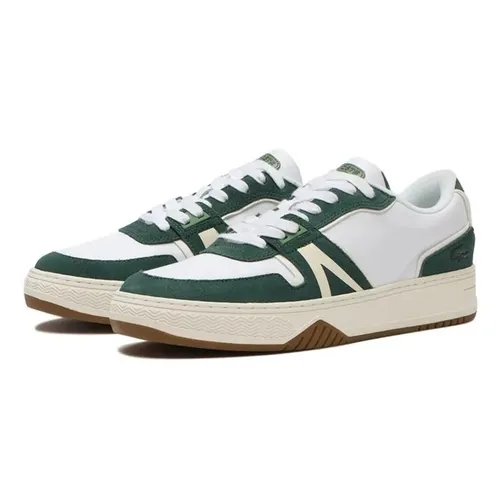Giày - Giày Thể Thao Nam Lacoste L001 123 1 SMA L001 45SMA0070 Y37 WHT/GUM Shoes Màu Trắng - Xanh Size 9 - Vua Hàng Hiệu