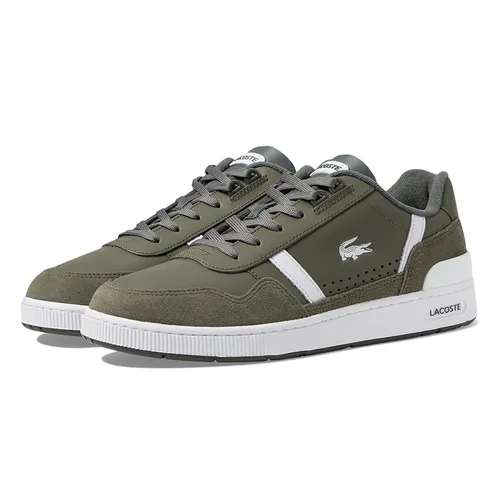 Giày Thể Thao Nam Lacoste TCLIP 223 KHK/WHT Màu Xanh Khaki Size 9