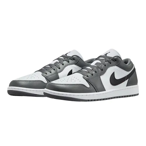 Giày Thể Thao Nam Nike Air Jordan 1 Low Iron Grey 553558-152 553560-152 Màu Xám Trắng Size 40 - Giày - Vua Hàng Hiệu