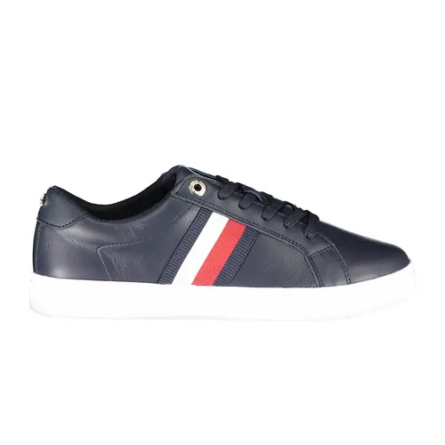 Giày Tommy Hilfiger Chất liệu tổng hợp - Giày Thể Thao Nam Tommy Hilfiger FW0FW06721F_BLU_DW5 Màu Xanh Navy Size 39 - Vua Hàng Hiệu