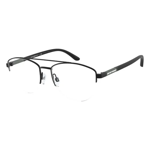 Gọng Kính Nam Emporio Armani Eyeglasses 0EA1119 300154 Màu Đen - Kính mắt - Vua Hàng Hiệu