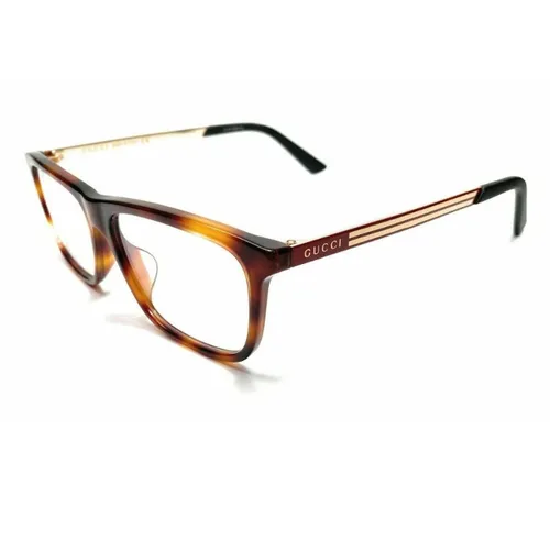 Gọng Kính Nam Gucci GG0696OA 003 Màu Vàng Đồi Mồi - Kính mắt - Vua Hàng Hiệu