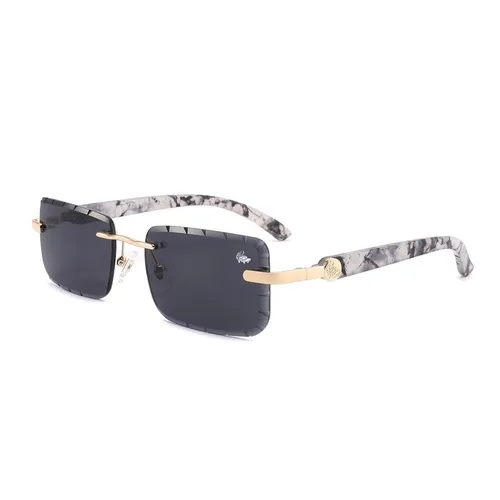 Belvoir&Co - Kính Mát Belvoir&Co Diamond Cut Hampton White Marble/Black Màu Đen - Vua Hàng Hiệu