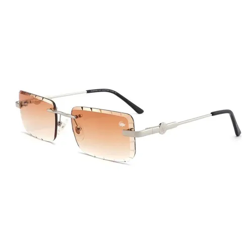Belvoir&Co - Kính Mát Belvoir&Co Hampton Cut Hampton Tea/Silver Sunglasses Màu Trà - Bạc Size 55 - Vua Hàng Hiệu