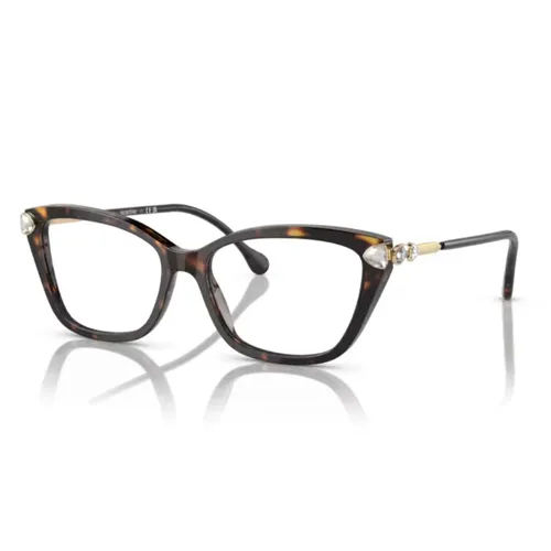 Kính Mắt Cận Nữ Swarovski 0SK2011 100253 Màu Havana Đậm
