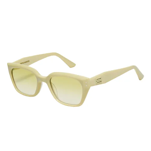 Kính mắt - Kính Mát Gentle Monster Sunglasses Nada Y5 Màu Vàng Nhạt - Vua Hàng Hiệu