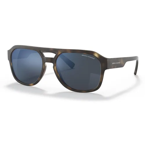 Kính Mát Nam Armani Exchange Sunglasses 0AX4074S 802955 Màu Havana Đậm