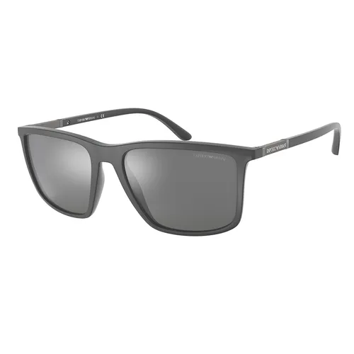 Kính Mát Nam Emporio Armani Grey Sunglasses EA4161 54376G Màu Xám